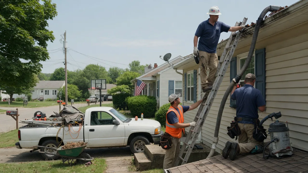 Gutter Installation in Walnut Bottom, PA near me